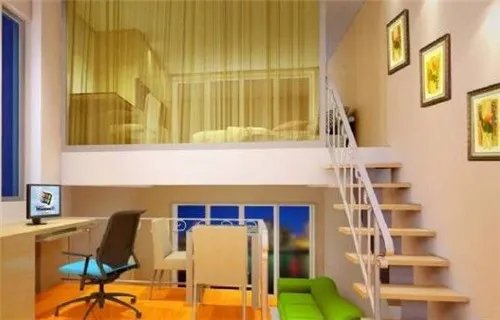 80平米复式楼装修效果图大全 2018别处新裁的复式楼装修案例