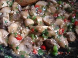 一茶一坐--蒜蓉鲜菇