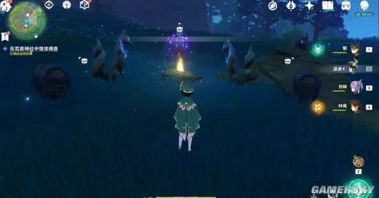 《原神》荒废神社在哪 荒废神社调查任务图文攻略