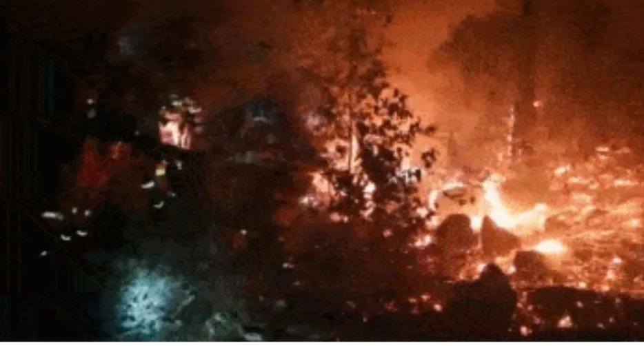 福建漳浦突发山火，当地相关部门采取了哪些急救措施？