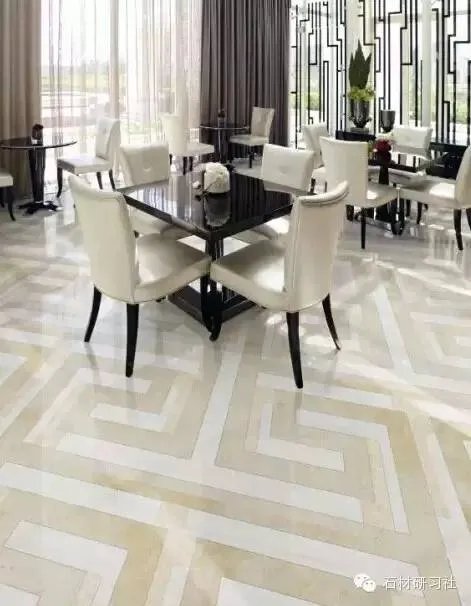 豪华别墅家装大理石装饰运用实景图