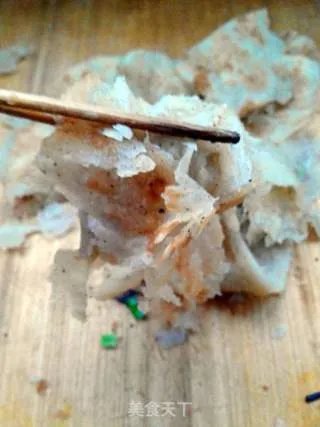 烙饼，筷子抖一抖，天女散花