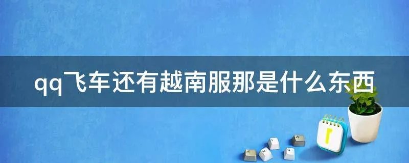 qq飞车还有越南服那是什么东西