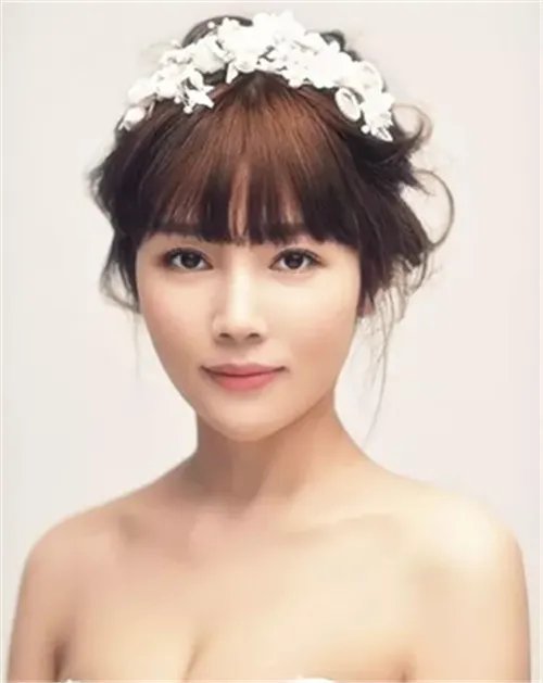 简约新娘发型推荐 2017新娘发型