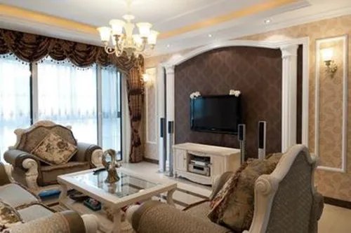 电视墙效果图  各种风格应有尽有