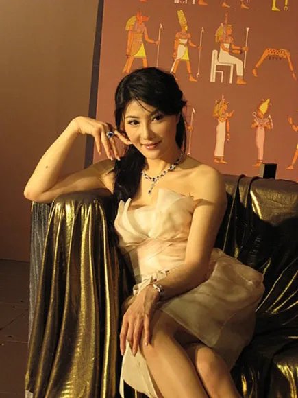 杨丽菁整容前后照片曝光 走光凸点照曝光堪比三级