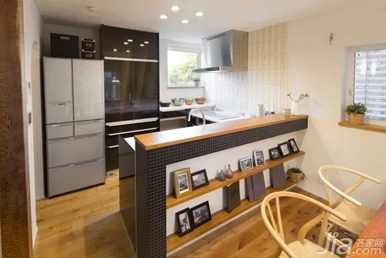 开放式厨房吧台如何设计有新意又好看