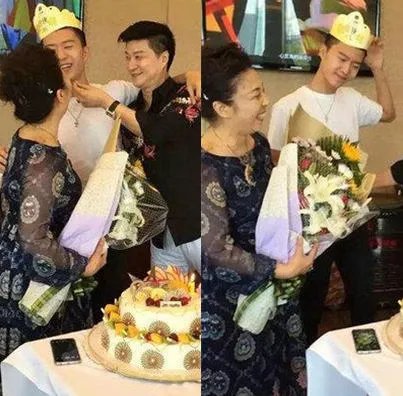 范冰冰弟弟庆生长相曝光 网友：真的是范爷的弟弟