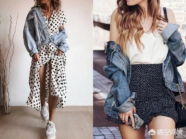 复古的波点裙怎么搭配才好看？