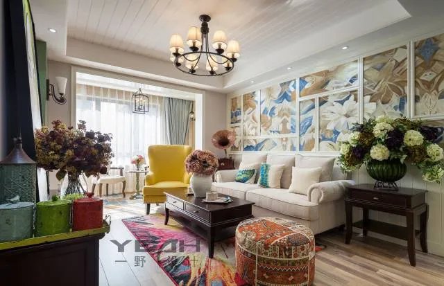 100㎡波普风，撞色混搭全都hold住