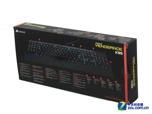 奢华风格极致体验 海盗船K95机械键盘评测