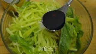 爽口小菜--凉拌莴笋丝