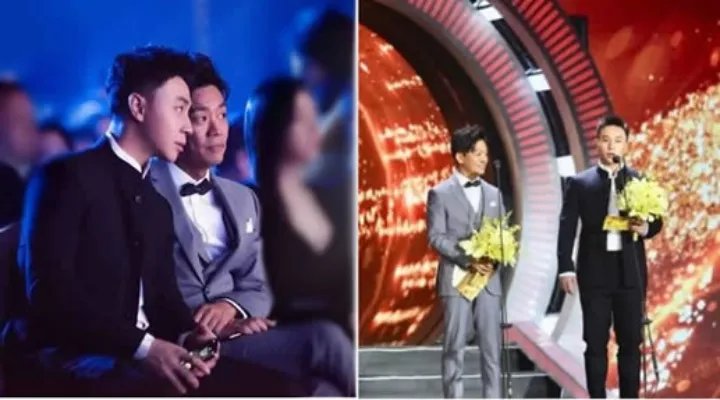 释小龙王宝强颁奖：曝光两人童年青涩萌照（图）