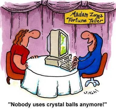 电脑算命的不准说