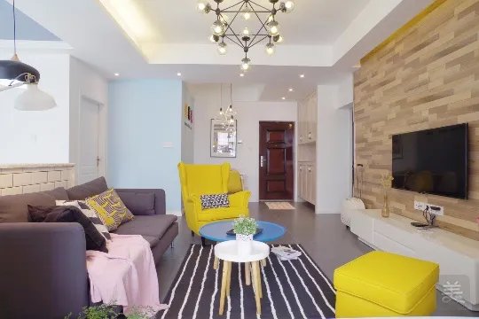 家里颜色太多一定很丑？60㎡北欧风格家装了解一下