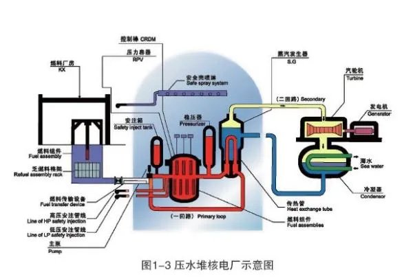 压水堆是目前全世界核电站普遍采用的堆型，具体介绍一下压水堆核电厂？