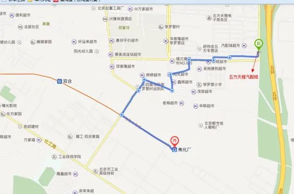 五方天雅汽配城离哪个地铁口近