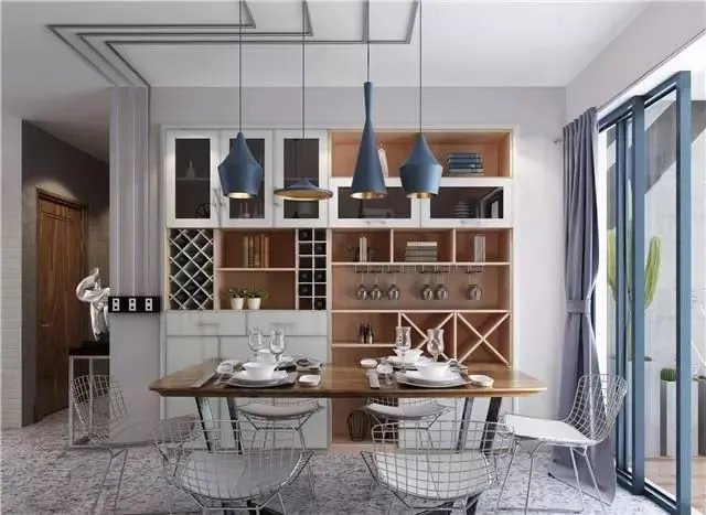 各式风格餐厅装修效果图大全   餐厅这样装修更有范