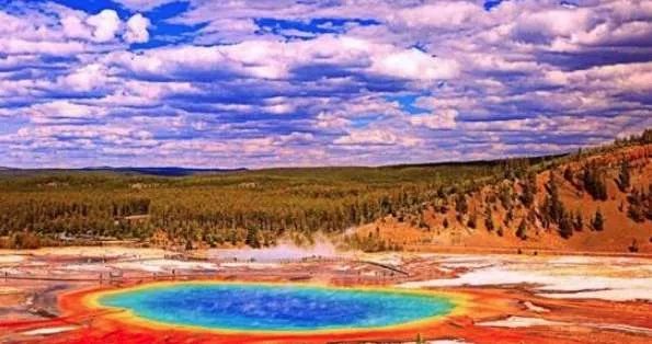 世界上最大的超级火山，黄石公园超级火山