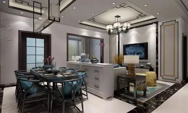 各式风格餐厅装修效果图大全   餐厅这样装修更有范