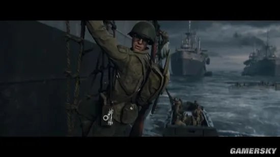 《COD14：二战》三大战场预告 十四国军队壮观抢滩登陆