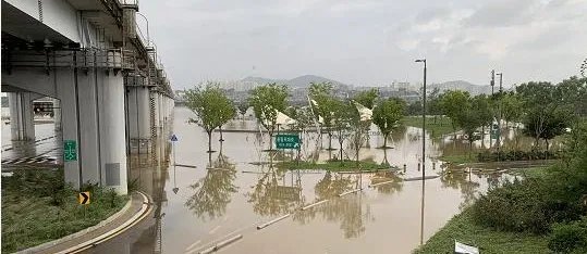 韩国此次暴雨的受灾区在哪里？给韩国造成了多大损失？