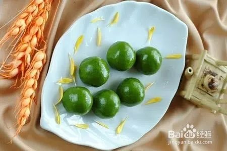 糯米青团的做法