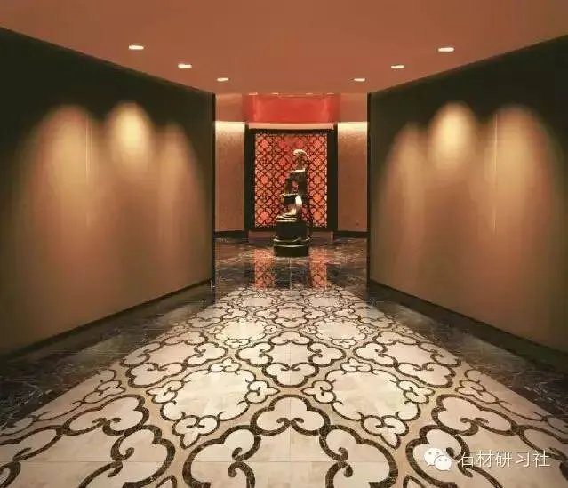 豪华别墅家装大理石装饰运用实景图