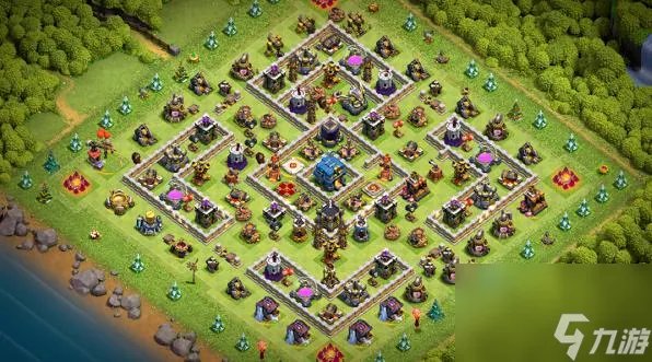 部落冲突12本最强防御阵型