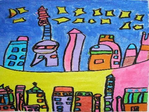 爱国的一幅画简单又漂亮大全