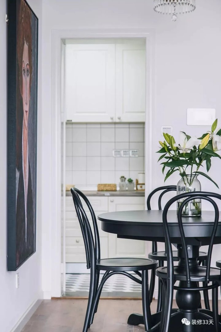 82㎡北欧风格装修效果图，复古时尚两不误~