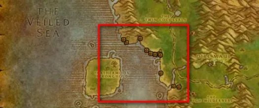 wow漂浮的残骸在哪里钓鱼？