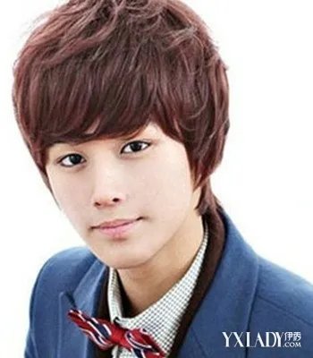 男生学生好看发型图片打造帅气型男