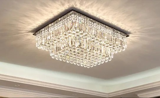 水晶灯图片大全 这几款水晶灯超美