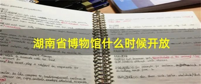 湖南省博物馆什么时候开放