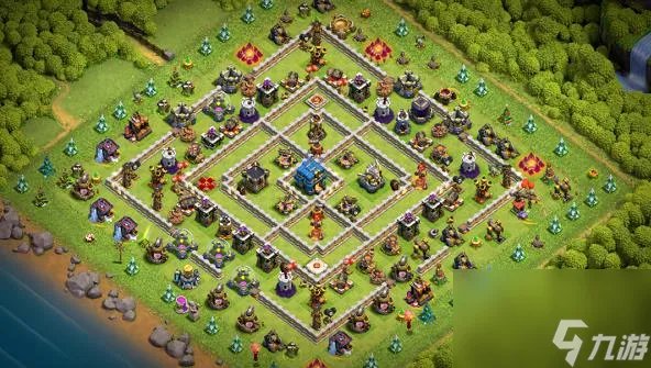 部落冲突12本最强防御阵型