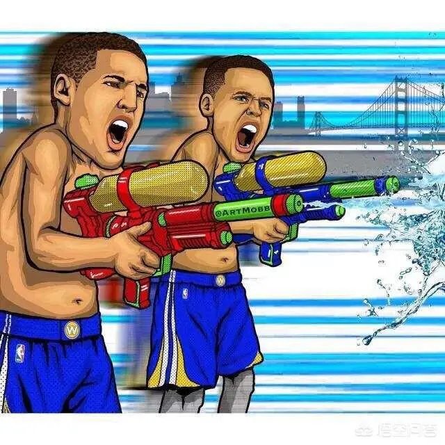 库里在总决赛第一场投压哨超远三分时，汤普森看上去比库里还紧张，怎么评价这种友谊？