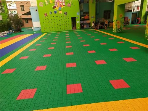 篮球场悬浮地板施工流程有哪些