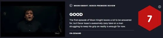 《月光骑士》第一集IGN7分 看伊萨克的演技就值了