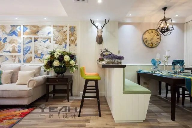 100㎡波普风，撞色混搭全都hold住