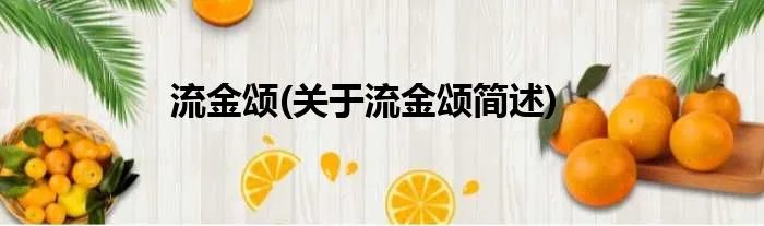 流金颂(关于流金颂简述)