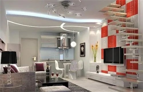 80平米复式楼装修效果图大全 2018别处新裁的复式楼装修案例