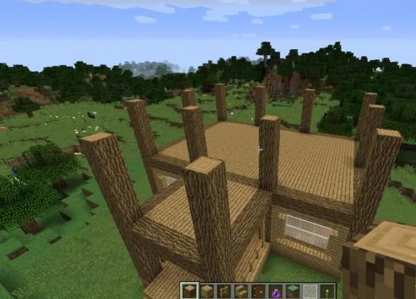 我的世界简单别墅怎么做 简单别墅教程