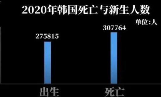 韩国首次出现全年人口负增长，造成此现象的原因是什么？