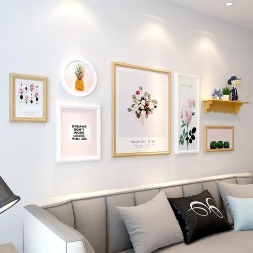 照片墙不用钉子怎么挂