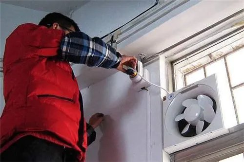 排风扇换气扇怎么安装