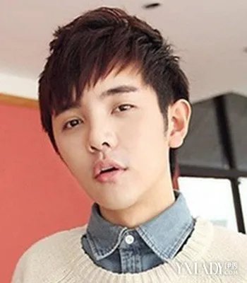 男生学生好看发型图片打造帅气型男