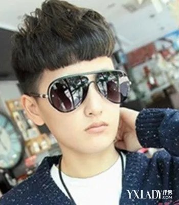 男生学生好看发型图片打造帅气型男