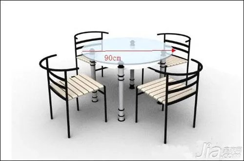 4人餐桌的标准尺寸     4人餐桌的尺寸介绍