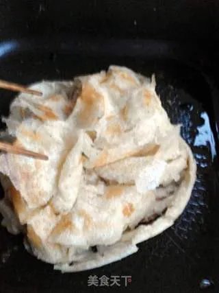 烙饼，筷子抖一抖，天女散花